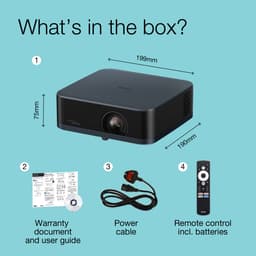 Epson Lifestudio Pop Plus EF-62N 700 ANSI lumens 3LCD UHD 4K (3840x2160) Metallic, Marineblauw — thumbnail 2