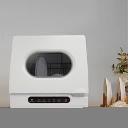 Compacte Vaatwasser - Mini Afwasmachine - Ruimte Besparen - Zuurstof Desinfectie - 45 x 38 x 45 cm - Wit — thumbnail 4
