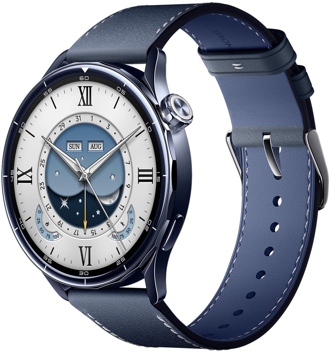 Xiaomi Watch S5 46mm Smartwatch – 1.48 Inch AMOLED – 150 Sportmodi – Dual-band GPS – Keramisch Blauw — afbeelding 1
