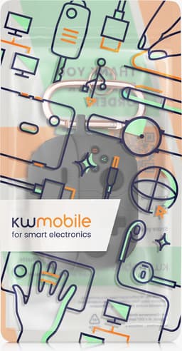 kwmobile Hoes geschikt voor Samsung Galaxy Buds 3 / Galaxy Buds 3 Pro - Siliconen cover voor oordopjes in zwart - Gameconsole design — thumbnail 5