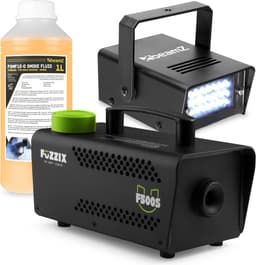 Rookmachine en stroboscoop - BeamZ LED stroboscoop + S500 rookmachine 500W met extra 250ml rookvloeistof (500ml totaal) — thumbnail 1