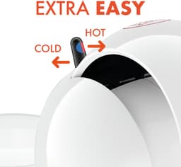 Krups NESCAFÉ DOLCE GUSTO Piccolo XS KP1A31 handmatige koffiecupmachine wit — thumbnail 2