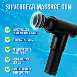 Massage gun professioneel - Sport relax apparaat - Inclusief opbergkoffer - Massagekoppen — thumbnail 3