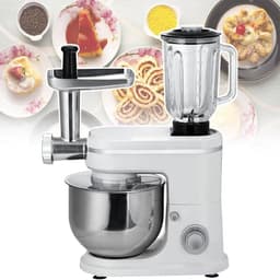 Keukenmachine - Keukenapparaat - Bakken en Koken - 3-in-1 Multifunctioneel - 6L Kom — thumbnail 1