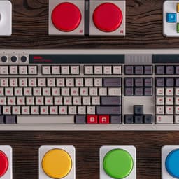 8BitDo Retro Mechanical Keyboard N Edition gaming toetsenbord — thumbnail 4