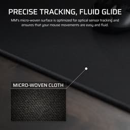 Corsair MM Anti‑Fray Cloth - Gaming Muismat - XXL 930x400 mm - Antislip Basis - Gestikte Randen — thumbnail 3