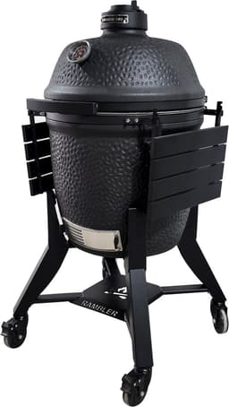 OldschoolBBQ Rambler Pro - Kamado Large - 46,5 cm rooster , 3 laags kooksysteem, compleet met hoes — thumbnail 2