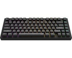 Dark Project ALU Terra Nostra R2 75% Mechanisch Gaming Toetsenbord - Aluminiumlegering - RGB-verlichting- Hot Swap - CSA-profiel - QWERTY Toetsenborden- 82 Keys - English ANSI