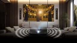 Optoma UHZ68LV 4k laser home cinema projector UHD 5000 lumen, 1.2:1 ~ 1.92:1 — thumbnail 5