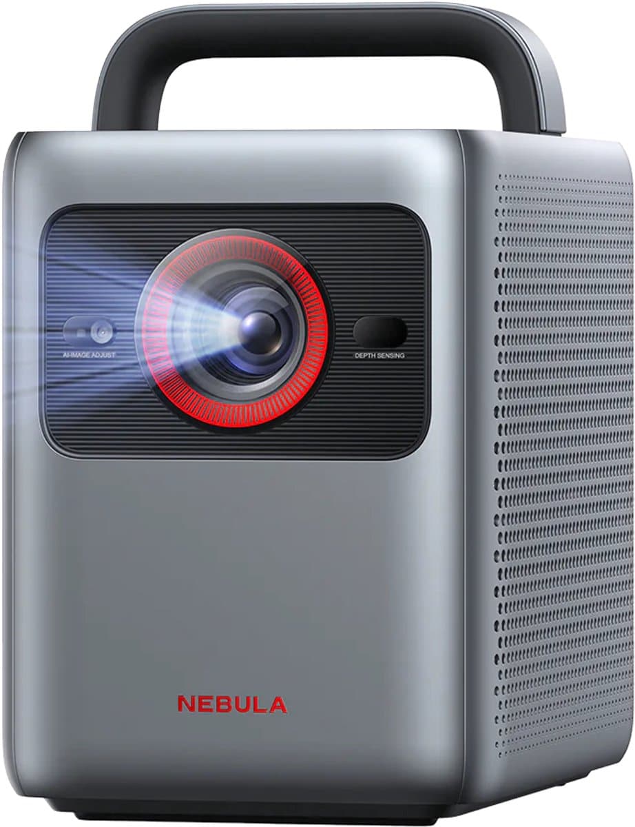 Anker Nebula Cosmos 4K SE Smart Draagbare Projector - 4K UHD (3840 x 2160) Resolutie - 1800 ANSI Lumen - Laser/LED Hybride Technologie - Dolby Vision - 200" Maximaal Schermformaat - Google TV - Ingebouwde 2x15W Speakers — afbeelding 1