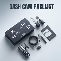 Nexvo® Dashcam voor Auto Voor en Achter - Dashcam - Grijs - 8cm x 4cm x 5cm — thumbnail 2