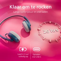 PHILIPS TAH2000TL/00 Draadloze on-ear koptelefoon - multipoint aansluiting - Retro Look - Light Weight - Teal Blauw — thumbnail 5