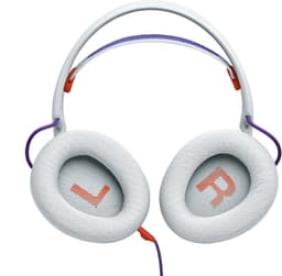 JBL Quantum 250 - Bedrade Gaming Headset - Over-ear Koptelefoon met Microfoon - 3.5 mm Jack - Voor PC, PlayStation, Xbox & Laptop - Licht Teal/Oranje — thumbnail 4
