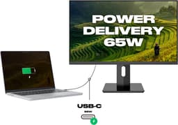 JAPANNEXT Monitor 23,8" IPS 4K UHD (3840x2160) | JN-IPS2380UHDR-C65W-HSP — thumbnail 5