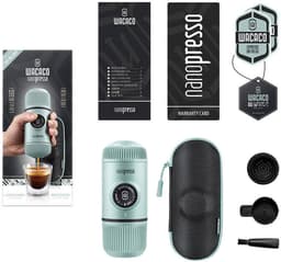 Wacaco Nanopresso Artic Blue - portable espresso machine — thumbnail 4
