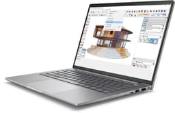 "HP ZBook 8 G1i Intel Core Ultra 7 255H Mobiel werkstation 35,6 cm (14"") WUXGA 16 GB DDR5-SDRAM 1 TB SSD NVIDIA RTX 500 Ada Wi-Fi 7 (802.11be) Windows 11 Pro AI Workstation, AI PC Zilver" — thumbnail 4