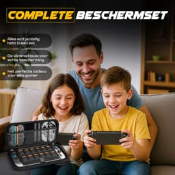 Nexsel Accessoires Set Geschikt voor Nintendo Switch 2 Console - Complete Must-Have Kit Inclusief Case, Beschermhoes, Joy Con Hoesje, Screenprotector, Thumb Grips — thumbnail 4