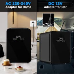 Lexium Mini Fridge for Drinks - Kleine Koelkast - Mini Koelkasten - Minibar - Mini Fridge - Mini Koelkast - Mini Koelkastje - — thumbnail 4
