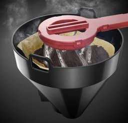 Russell Hobbs 24033-56 Colours Plus+ Koffiezetapparaat met glazen kan - Creme — thumbnail 4