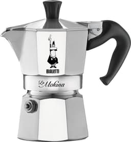 Bialetti 0002380 handmatig koffiezetapparaat Moka Express 0,04 l Roestvrijstaal — thumbnail 1