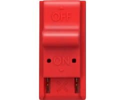 MMOBIEL RCM Jig Clip - Short Connector Geschikt voor Nintendo Switch - RCM Loader - Joy-Con Herstelmodus Dongle Tool - Gebruikt om het Archief te Wijzigen, de Simulator te Spelen - Rood