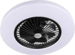 Ceiling fan LRC Black | Lamp en ventilator in 1 | ø 30 cm | 385298 — thumbnail 1