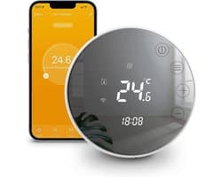 Slimme WIFI Thermostaat voor Waterverwarming met App Bediening