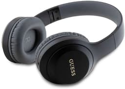 Guess Draadloze Koptelefoon - Classic Silver Logo Over-Ear Bluetooth Headphone - Zwart — thumbnail 2