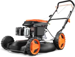 Benzine grasmaaier 51 cm zelfaandrijving 196 cc motor professioneel — thumbnail 4