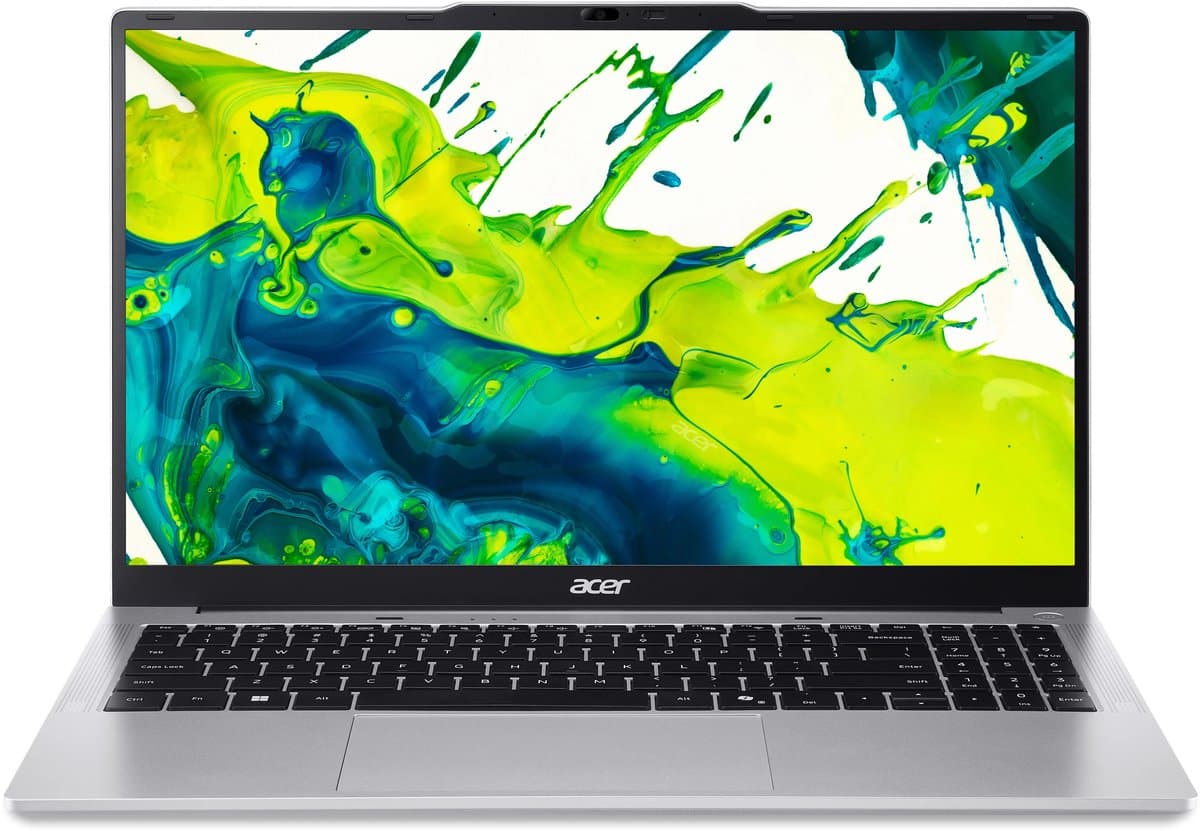 Acer Aspire Lite AL15-72P-595Y Intel® Core™ i5 i5-13500H Laptop 39,6 cm (15.6") Full HD 16 GB DDR5-SDRAM 512 GB SSD Wi-Fi 6 (802.11ax) Gratis DOS Zilver — afbeelding 1