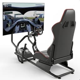 VDD Gaming - Racestoel - Race simulator - Sim Racing Cockpit - Racestoelen - Racing seat - Cockpit - Racing cockpit - Race simulator compleet - Race sim stoel - Cockpit Simulator - Volledig Verstelbaar - Met beeldscherm Bevestiging - Incl. Race stoel — thumbnail 4