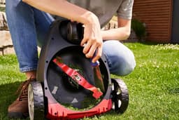 Accu-mulchmaaier 22 cm maaibreedte, 3-voudige maaihoogteverstelling, Li-ion accu, oplader, mulchfunctie, geschikt voor gazons tot 50 m² — thumbnail 5