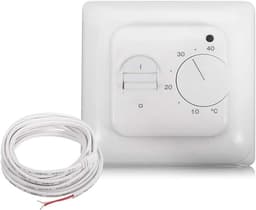 Inbouw Kamerthermostaat voor Elektrische Vloerverwarming met Externe Temperatuursensor — thumbnail 1