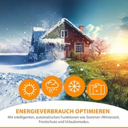 4x Slimme Digitale Radiatorknop voor Energiebesparing - Eenvoudige Montage — thumbnail 3
