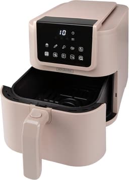 Compacte Keramische Airfryer 5 Liter - PFAS-vrij & Stil - Gezond Frituren in Beige — thumbnail 4