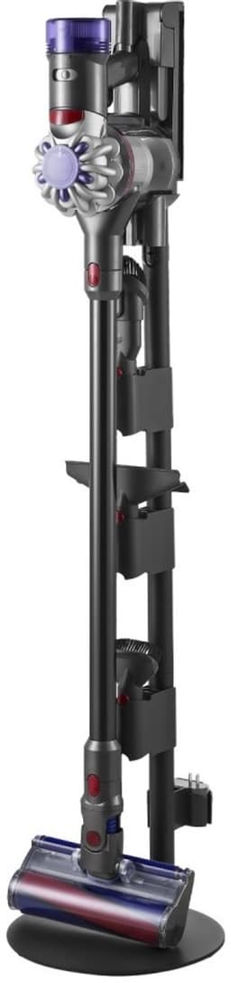 Stofzuigerstandaard - Vrijstaand Opslagrek voor Steelstofzuiger - Compatibel met V7/V8/V10/V11/V12/V15 - Afmeting 298 x 298 x 1260 mm - Voor 6 Borstels - Antislippads (4 stuks) — thumbnail 1