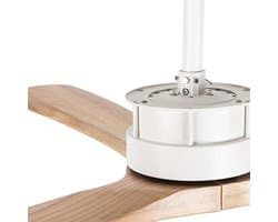 Grote Stille Plafondventilator met 6 Snelheden en Programmeerbare Timer - Perfect voor Ruimtes van 26m² tot 37m²