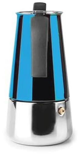 Espressomachine voor 2 kopjes, 100 ml - Roestvrij Staal, Geschikt voor Inductie — thumbnail 2