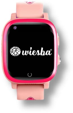 Wiesba WB15 - smartwatch kinderen - gps horloge kind - kinderhorloge bellen - gps tracker kinderhorloge - kinderhorloge met gps - kinderhorloge - Roze — thumbnail 1