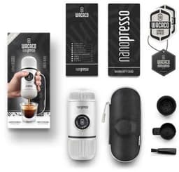 Wacaco Draagbare Koffiemachine Nanopresso Chill Wit + Koffiekoffer — thumbnail 2