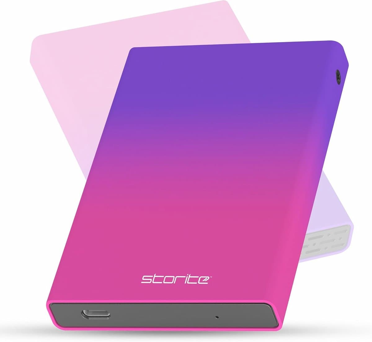 Draagbare externe harde schijf 1 TB USB 3.0 met led-display - Compact voor PS5, PC, Mac, en laptop — afbeelding 1