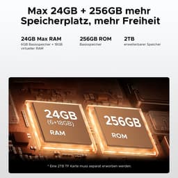 DOOGEE Fire 3 Ultra 4G- AI Outdoor telefoon - Robuuste Smartphone - Android 15 -24 GB RAM+256 GB ROM/2 TB TF - 8350 mAh/18W -Unisoc T7200 -5,5-inch HD -NFC + Face ID + Vingerafdrukscanner- Grijs — thumbnail 4