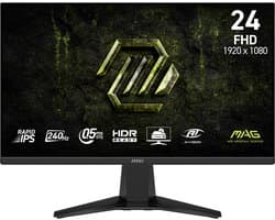 MSI MAG 245F X24 - Full HD Gaming Monitor - 240hz - 24 inch