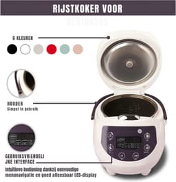 MMP® Multicooker - Multicookers - Zwart - 32cm x 23cm x 22cm — thumbnail 2