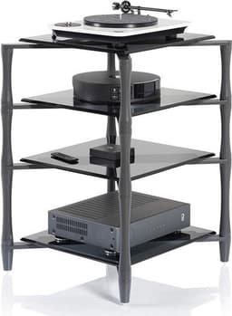 NorStone SLENDER antraciet Audio meubel met 4 lagen — thumbnail 3