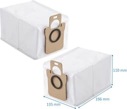 Dreame L10s Ultra Stofzakken (6 Stuks, Plus.Parts® alternatief voor RDB3) — thumbnail 3
