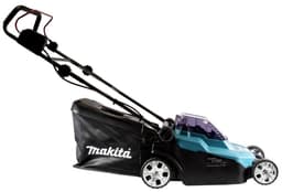 Makita DLM 382 F2 accu grasmaaier 36 V ( 2x 18 V ) 38 cm 40 l + 2x accu 3.0 Ah - zonder lader — thumbnail 4