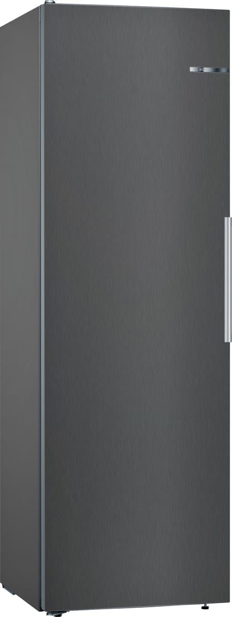 Bosch KSV36VXDP - Serie 4 - Vrijstaande koelkast - 186 x 60 cm - Zwart - Anti-fingerprint - VitaFresh — afbeelding 1