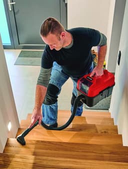 Accu Nat- en Droogzuiger 10L met Slang en Mondstukken – Ergonomisch en Veelzijdig — thumbnail 5