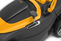 Accugrasmaaier 34 cm met 2x 20V accu en oplader – Draadloos en stil — thumbnail 4